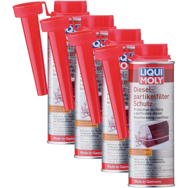 Set 4 Buc Liqui Moly Aditiv Curatare Filtru Particule DPF 250ML 5148